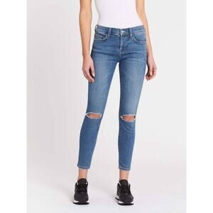 Madewell Women's Slim Fit‎ Cotton Denim Skinny Skinny Jeans Stretch Blue Size 26